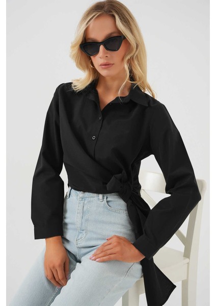 Kadın Gömlek 20317 Siyah