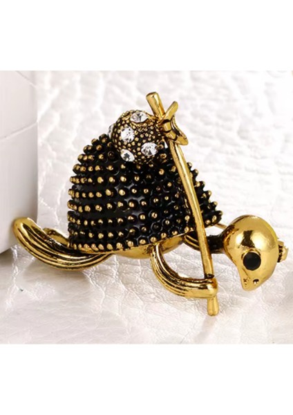 Bronz Şık Kaplumbağa Broş indirimleri