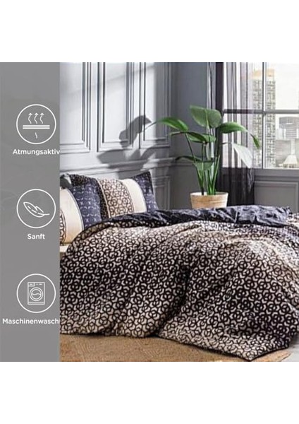 Noche Siyah Çift Kişilik Nevresim Takımı modelleri