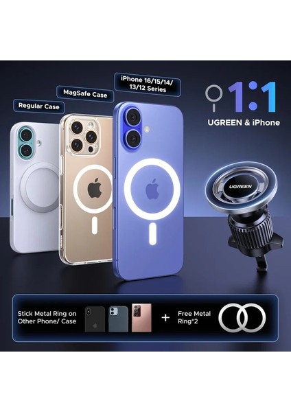 Magsafe Hava Menfezi Araç Içi Telefon Tutucu, 65764 modelleri