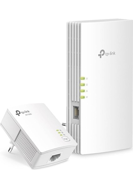 TL-WPA7817 Kıt, AV1000&AX1500 Mbps, 1× Gigabit Portlu, 4K Video ve Online Oyunlarda Yüksek Performans, Easymesh Destekli, Tak ve Çalıştır, Powerline Adaptör Kiti