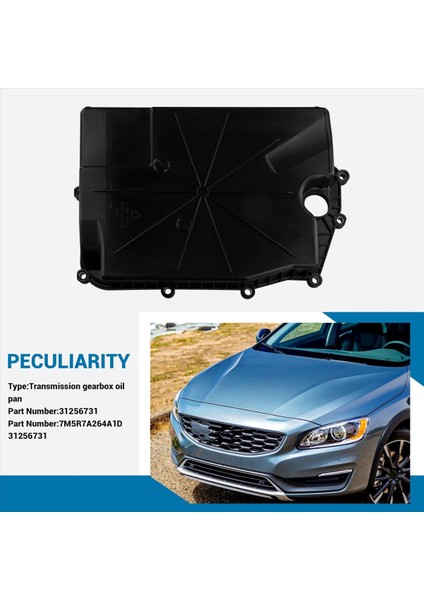 31256731 Ford Focus Volvo S40 C30 C70 S80 XC60 V60 Şanzıman Şanzıman Yağı Pan 7M5R7A264A1D (Yurt Dışından) fırsatları