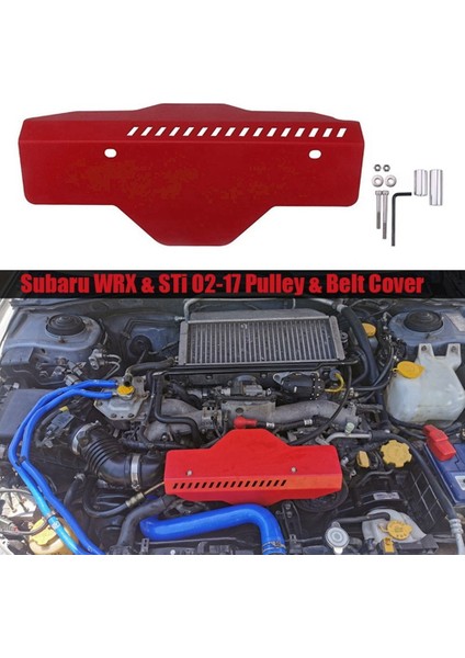 Araç Jeneratör Kemeri Kasnak Kemer Kapağı Kasnak Koruma Kapağı Subaru Wrx Stı 2002-2017 Için Araba Aksesuarları (Yurt Dışından) fiyatları