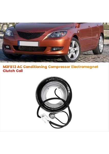 Araç Klima Kompresörü Elektromanyet Debriyaj Bobini Mazda Için Uygun 3 5 2 0l 2 3l 2005-2009 A/c Solenoid Valf Bobini (Yurt Dışından) indirimleri