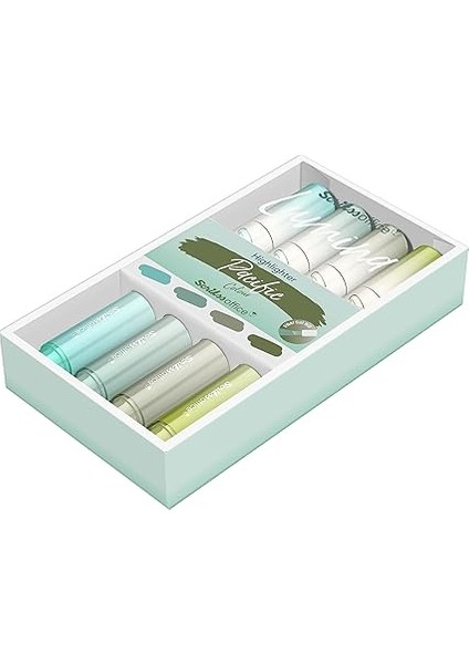 Lumina Fosforlu Kalem Pasific, 4'lü Set, Pasific modelleri