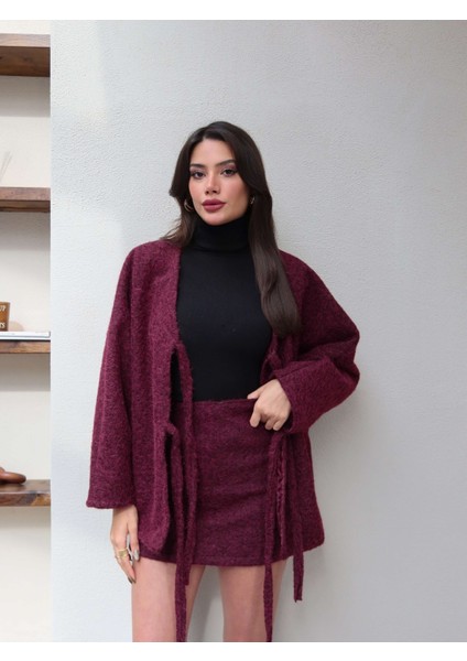 Kırçıllı Kısa Kaşe Etek fiyatları