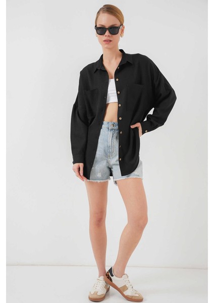 Kadın Gömlek 20126 Siyah indirimleri