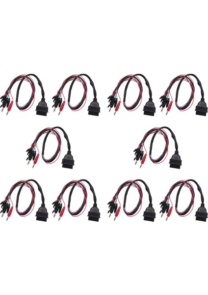 10X Araç Mpps V18 Versiyon V18 12 3 8 Breakout Tricore Kablosu Ecu Programlama Çok Konektörlü Obd 16PIN Temli Kablolu (Yurt Dışından)