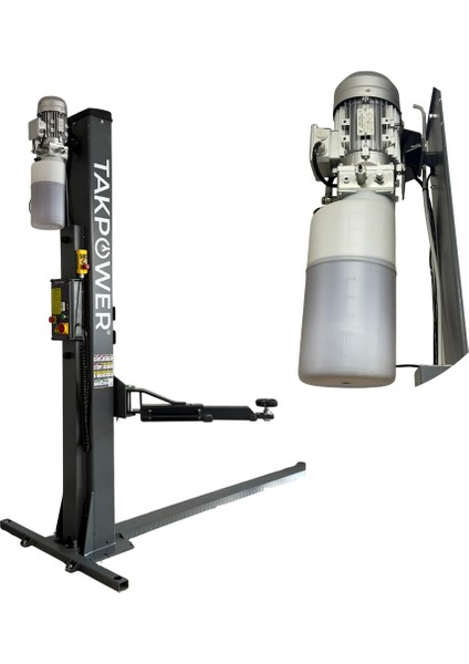 4 Ton Iki Sütunlu Şaseli Tam Otomatik Araç Kaldırma Lifti modelleri