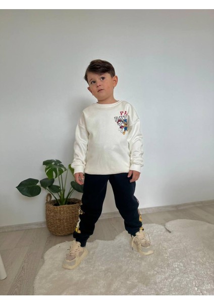 Paw Patroll Erkek Çocuk 3 Iplik Şardonlu Alt Üst Takım Süper Kalite Kumaş Sırt Baskı Detaylı fiyatları