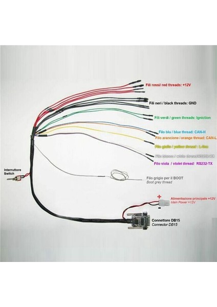 8x Araç Mpps V18 Versiyon V18 12 3 8 Breakout Tricore Kablosu Ecu Programlama Çok Konektörlü Obd 16PIN Tezgah Pinout Kablosu (Yurt Dışından) indirimleri