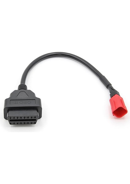 4x 6 Ila 16 Pin Motosiklet Obd Adaptörleri Obd2 Teşhis Kablosu Uzatma Konektörleri Honda Yamaha Suzuki Benelli (Yurt Dışından) modelleri