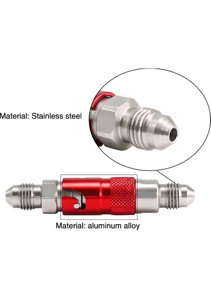 An3 Motosiklet Fren Hattı Hortum Sıvısı Hızlı Bırakma Bağlantı Bağlama Adaptör Kiti (Yurt Dışından) fırsatları
