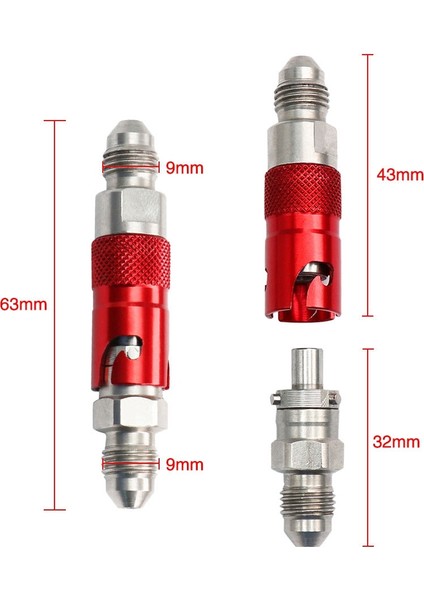 An3 Motosiklet Fren Hattı Hortum Sıvısı Hızlı Bırakma Bağlantı Bağlama Adaptör Kiti (Yurt Dışından) indirimleri