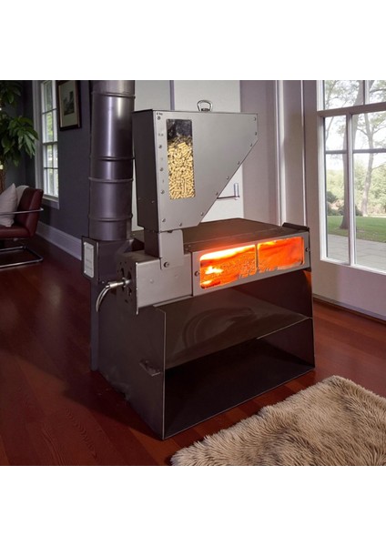 Albus Izmir - Type Pelet Sobası Albusoba Yeni Nesil Isınma Sistemleri modelleri