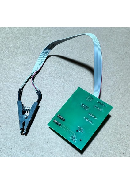 Eeprom Adaptörü 8pin Tel Klips Soıc 8 Sop8 Test Klipsli Soket Klipsi Desteği Xprog V6 12/upa/turuncu/cg Pro 9S12/IPROG (Yurt Dışından) modelleri