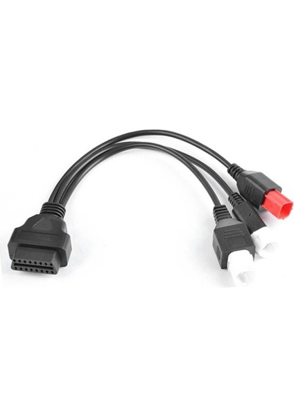 Honda 6pin Obd2 Kablo Adaptörü Için 3pin 4pin Için 3 Aradan 1 Motosiklet Teşhis Konnektör Kablosu (Yurt Dışından)
