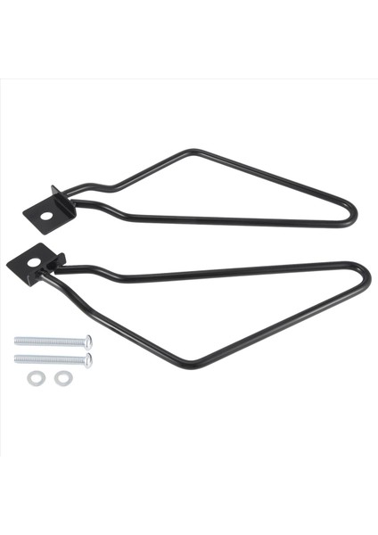 2pcs Motosiklet Siyah Eyer Çanta Destek Çubuk Montaj Braketi Harley Sportster Xl 883 1200TRAVEL Çanta Braketi (Yurt Dışından) fiyatları