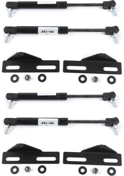 4x Ön Kaput Asansör Kolları Şoklar Suzuki Jimny Için Çubuklar 2019 2020 Araba Aksesuarları (Yurt Dışından)