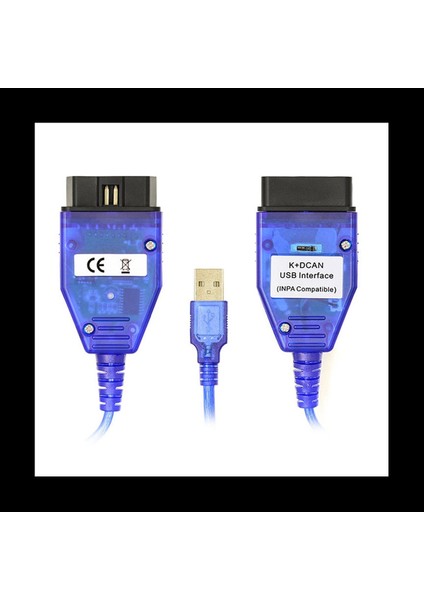 Inpa K+Için 2x Can Ftdı FT232RL Yonga Bmw Tarayıcısı Için Anahtarlı Inpa K Dcan USB Kablosu Obd Obd2 Teşhis Arayüzü (Yurt Dışından) fiyatları