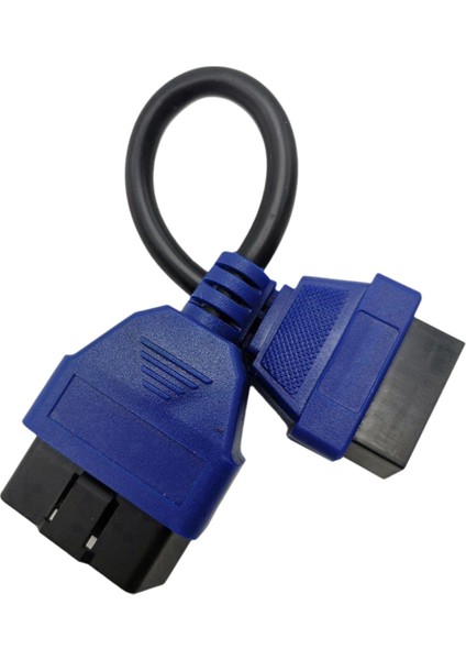 Obd2 Uzatma Kablosu 16 Pin Obdıı Obd2 Obd Araba Teşhis Araçları Için 16PIN Kablo Kadını Erkek Konnektörüne Uzatın (Yurt Dışından)