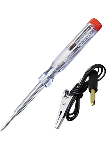 6V 12V 24V Dc Prob Işık Sistemi Test Prob Lambası Otomatik Araç Işık Devre Test Cihazı Lamba Voltaj Test Kalemi Dedektörü (Yurt Dışından)