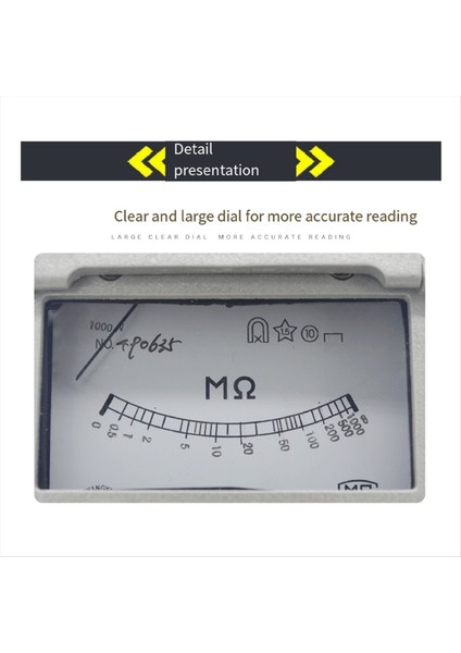 ZC25-4 Yalıtım Direnç Test Cihazı 1000V Trameegger Elektrikçi Megohmeter El Krank Trameegger Alaşım (Yurt Dışından) modelleri