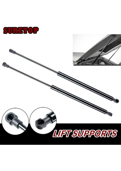 2x Ön Kaput Kaput Asansör Dikenleri Lexus IS250 IS300 IS350 2005-2013 534400W101 PM1050 Için Şok Gaz Silindiri Desteği (Yurt Dışından) modelleri