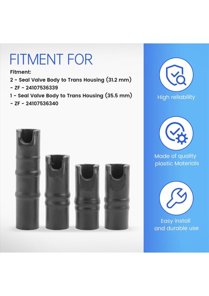 ZF6HP19 6HP21 Valf Gövdesi Bmw Için Kılıf Kılıf Contası Kiti Yerini Değiştirin 24107536339 24107536340 2410753641 2434758759 24347588725 (Yurt Dışından) indirimleri