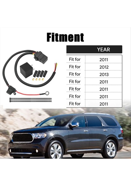 68269523AD Yakıt Pompası Röle Kablolama Kiti Jeep Dodge Chrysler Ram 1500 2011-2013 04727370AA 4727370AA CSZDV621AA (Yurt Dışından) fırsatları