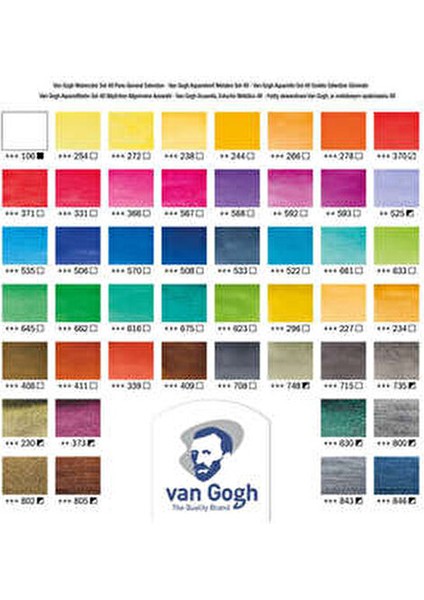 Suluboya Metal Kutu 48'li Yüksek Işık Haslığına Sahip Renkli Boyalar Seti modelleri