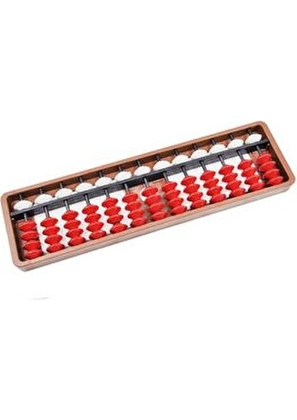 13 Basamak Abaküs Renkli Eğitim Aracı 1 Adet Tüm Yaş Gruplarına Uygun indirimleri