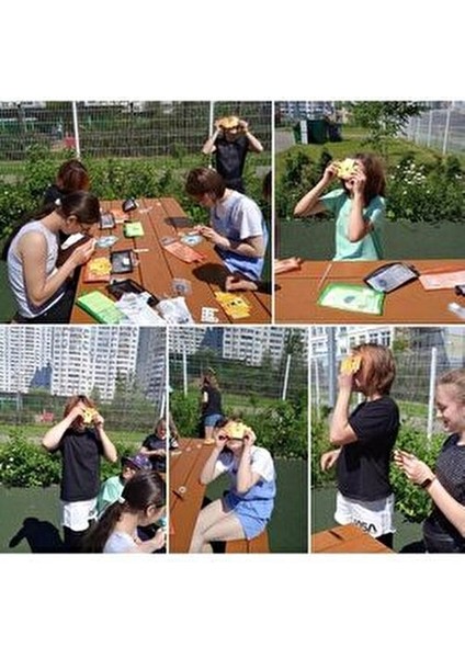 Mikroskop Kaşif Seti 100. Yıl Özel Kutusunda Taşınabilir Araştırma Aracı