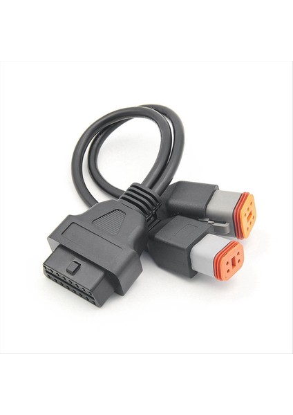 Harley Davidson Için 4pin 6pin - 16PIN Obd 2 Uzatma Kablosu Erkek - Kadın Motosiklet Teşhis Aracı Obd2 Konnektör (Yurt Dışından) fırsatları
