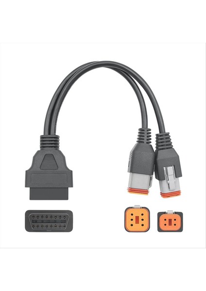 Harley Davidson Için 4pin 6pin - 16PIN Obd 2 Uzatma Kablosu Erkek - Kadın Motosiklet Teşhis Aracı Obd2 Konnektör (Yurt Dışından) indirimleri