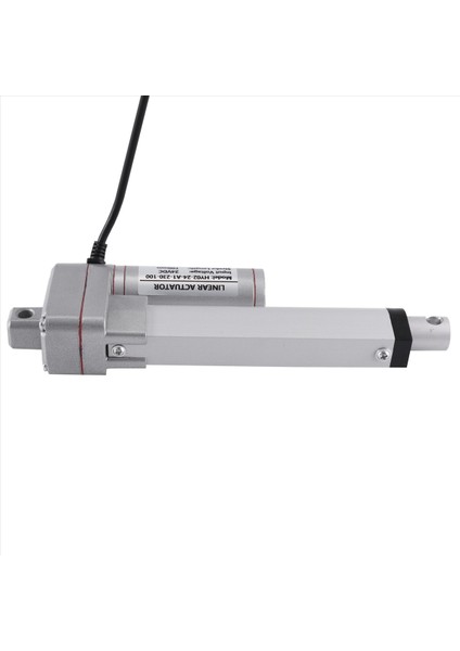 24V Dc Elektrikli Push Motor Mikro Tipi Hidrolik Çubuk 3000N Teleskopik Çubuk Maksimum Itme 100MM Gümüş Beyaz (Yurt Dışından) fırsatları