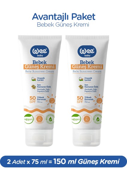 2'li Güneş Koruyucu 75 ml modelleri