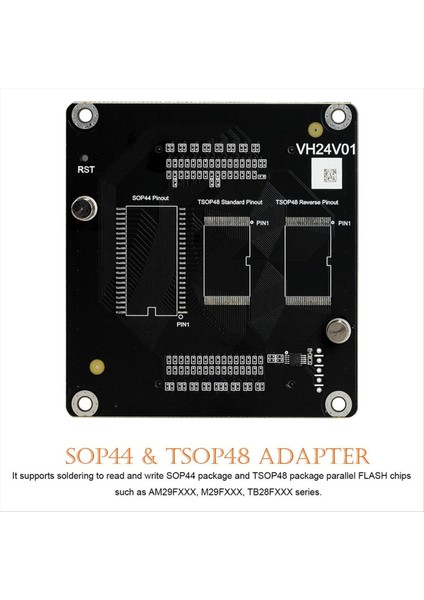 XDMP04GL VH24 SOP44 ve TSOP48 Çoklu Programcı Için Adaptör (Yurt Dışından) fırsatları
