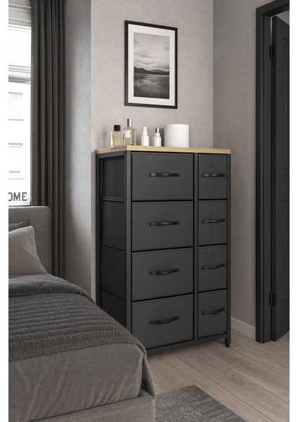 8 Çekmeceli Şifonyer Deri Çekmeceli Yatak Odası Düzenleyici Çekmeceli Çocuk Odası Organizer fiyatları