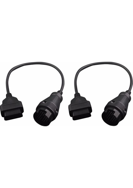 Benz MB Için 38 Pin - 16 Pin Obd2 Obd Iı Teşhis Adaptörü 38 Pın Obd 38PIN Konnektörü 2pcs (Yurt Dışından)