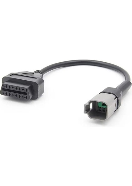 Bombardier Moto Utv All-Terrenli Araç Için 6pin Motosiklet Teşhis Konnektörü Kablo Teli Obd2 Adaptör (Yurt Dışından)
