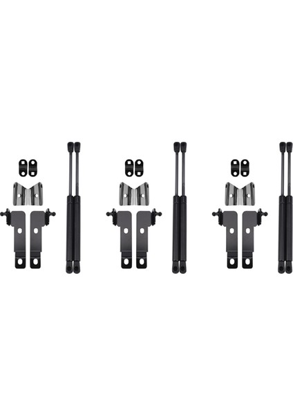 6x Araç Ön Bonnet Kaput Kapağı Destek Kiti Gaz Dikişleri Nissan Frontier Navara D40 2004-2018 (R51) (Yurt Dışından)