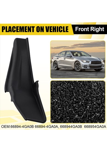 Infiniti Q50 Q50L 14-18 66894-4GA0B 66894-4GA0A 66894GA0A R (Yurt Dışından) indirimleri