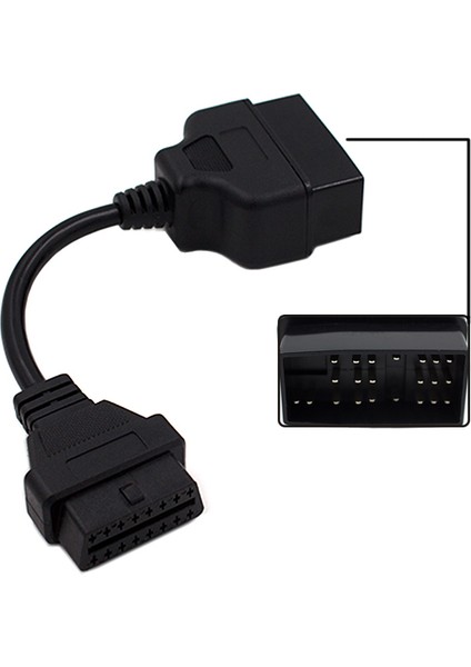 Toyota Için 22PIN - Obdıı 16PIN Toyota Için Dişi Konektör Adaptör Kablosu 22 Pin Obd Iı Obd Teşhis Kablosu (Yurt Dışından) indirimleri