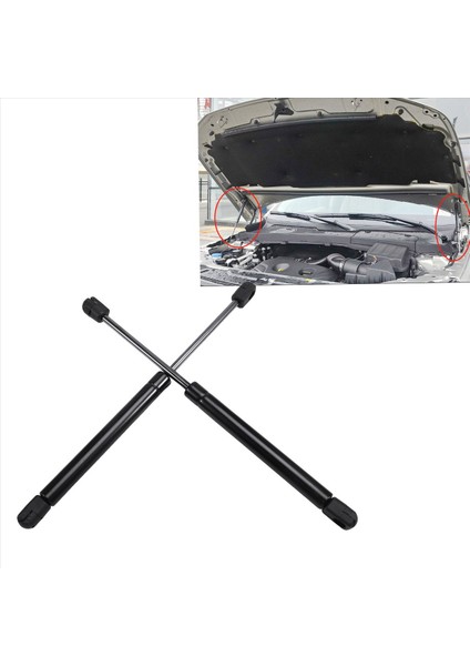 LR001773 LR030618 2pcs Land Rover Freelander Için Araç Gaz Dikişleri Lr2 Bonnet+Bagaj Kapağı Gaz Bahar Kaput Asansörleri (Yurt Dışından) indirimleri