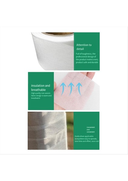 2 Solll 197FT Ağaç Koruyucusu Sarma Antifriz Kış Ağacı Bagaj Koruma Nefes Alabası Ağaç Bagaj Banda Kapağı Bitkiler Için Sıcak (Yurt Dışından) fırsatları