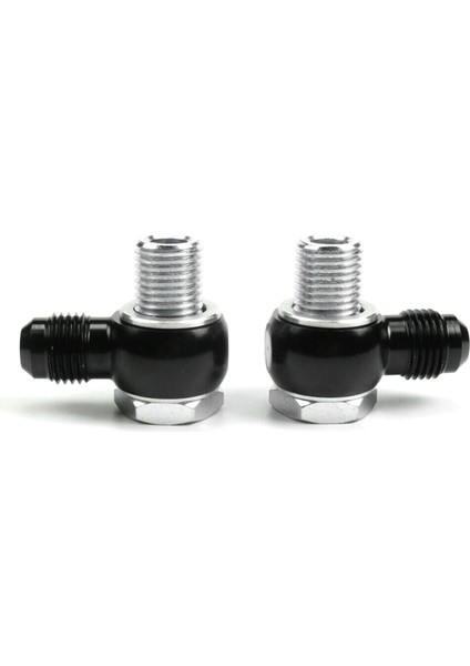6AN x 1/4 Npsm Gm Turbo 350 400 700R4 4L60E Şanzıman Yağı Soğutucu 90 Derece Banjo Bağlantıcıları (Yurt Dışından) modelleri