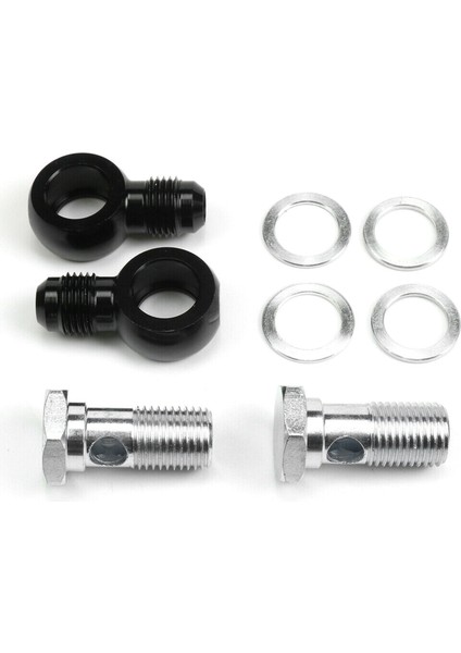 6AN x 1/4 Npsm Gm Turbo 350 400 700R4 4L60E Şanzıman Yağı Soğutucu 90 Derece Banjo Bağlantıcıları (Yurt Dışından) fırsatları