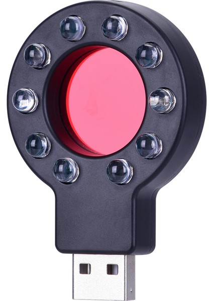 Kamera Dedektörü Kamera Lens Kızılötesi Tarama Dedektörü Standart USB Arayüzü Mobil Güç Kaynağına Takın (Yurt Dışından)