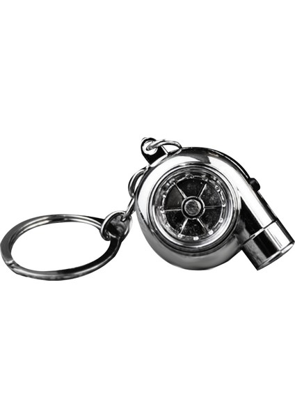 Araba Turbo Spinner Anahtarlık ve LED Işık Mini Turboşarj Anahtar Zinciri Araba Tuşları Aksesuarları C (Yurt Dışından)